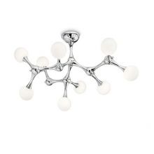 Nodino lampa sufitowa 9x7W G9 230V chrom